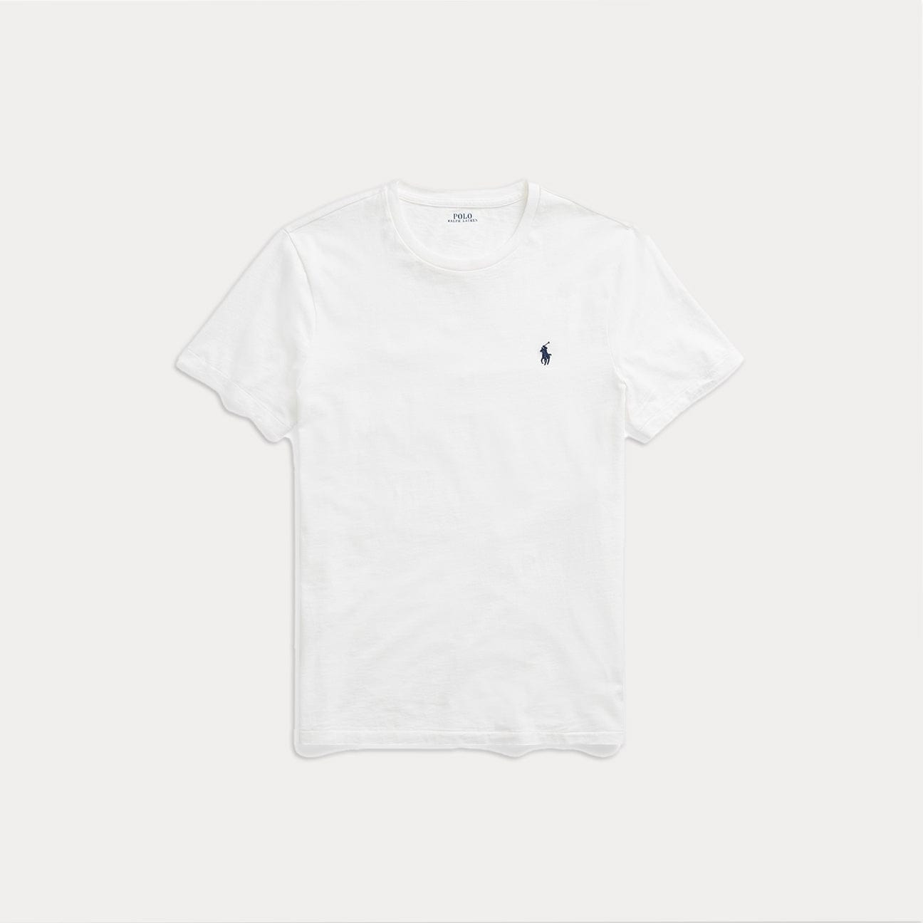 POLO RALPH LAUREN T-Shirt Custom Slim-Fit Bianco