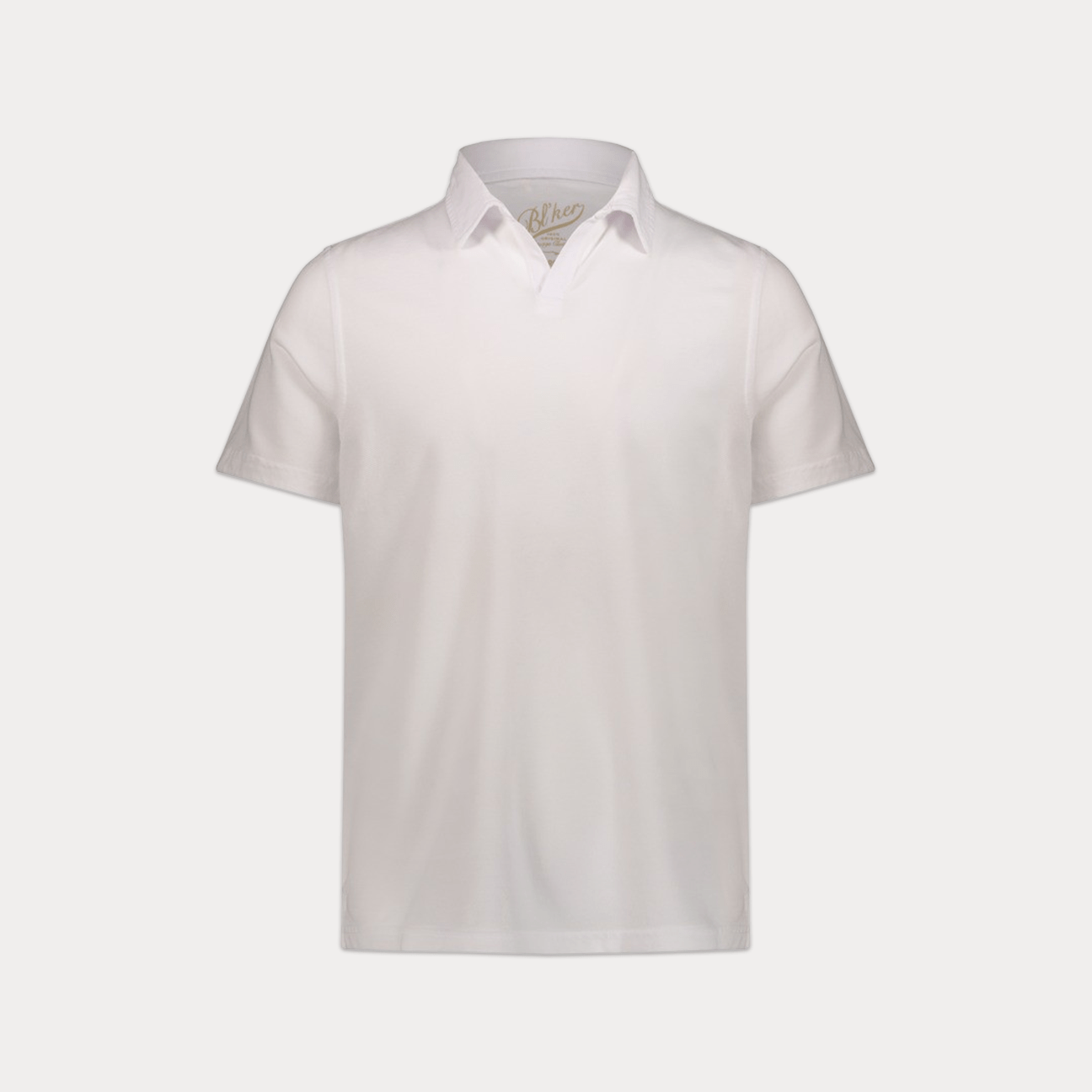 Polo in piquet Bianco