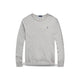 Felpa girocollo Grigio<BR/> 710899996 003 GREY POLO RALPH LAUREN