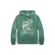 Felpa con grafica Verde<BR/> 710904452 001 GREEN POLO RALPH LAUREN