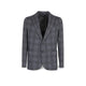 Giacca uomo in lana a quadri Blue CN4585 001 BLUE CIRCOLO1901
