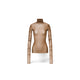 T-Shirt in tulle stampato Beige 242G 1203 5738 0095 MARRONE PHILOSOPHY