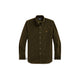 Camicia uomo in velluto Custom Fit Verde 710853123 011 CANOPY OLIVE POLO RALPH LAUREN