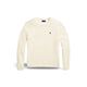 Maglia uomo in lana e cashmere Panna 710876762 010 ANDOVER CREAM POLO RALPH LAUREN