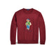 Felpa uomo Polo Bear Rosso 710953718 001 RED VRSY BEAR POLO RALPH LAUREN