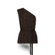 Top monospalla in lurex Bronzo KLUJO LISOS 1204T 03 BRONZO SIYU