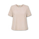 T-shirt donna in crepe di seta Nude W3960 25 017 AROVESCIO