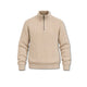 Maglia uomo con mezza zip Essentials Pearl MKN1757 BE14 PEARL BARBOUR