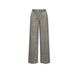 Pantaloni donna in jersey stampato Herringbone Nero FD4110 NERO CIRCOLO1901
