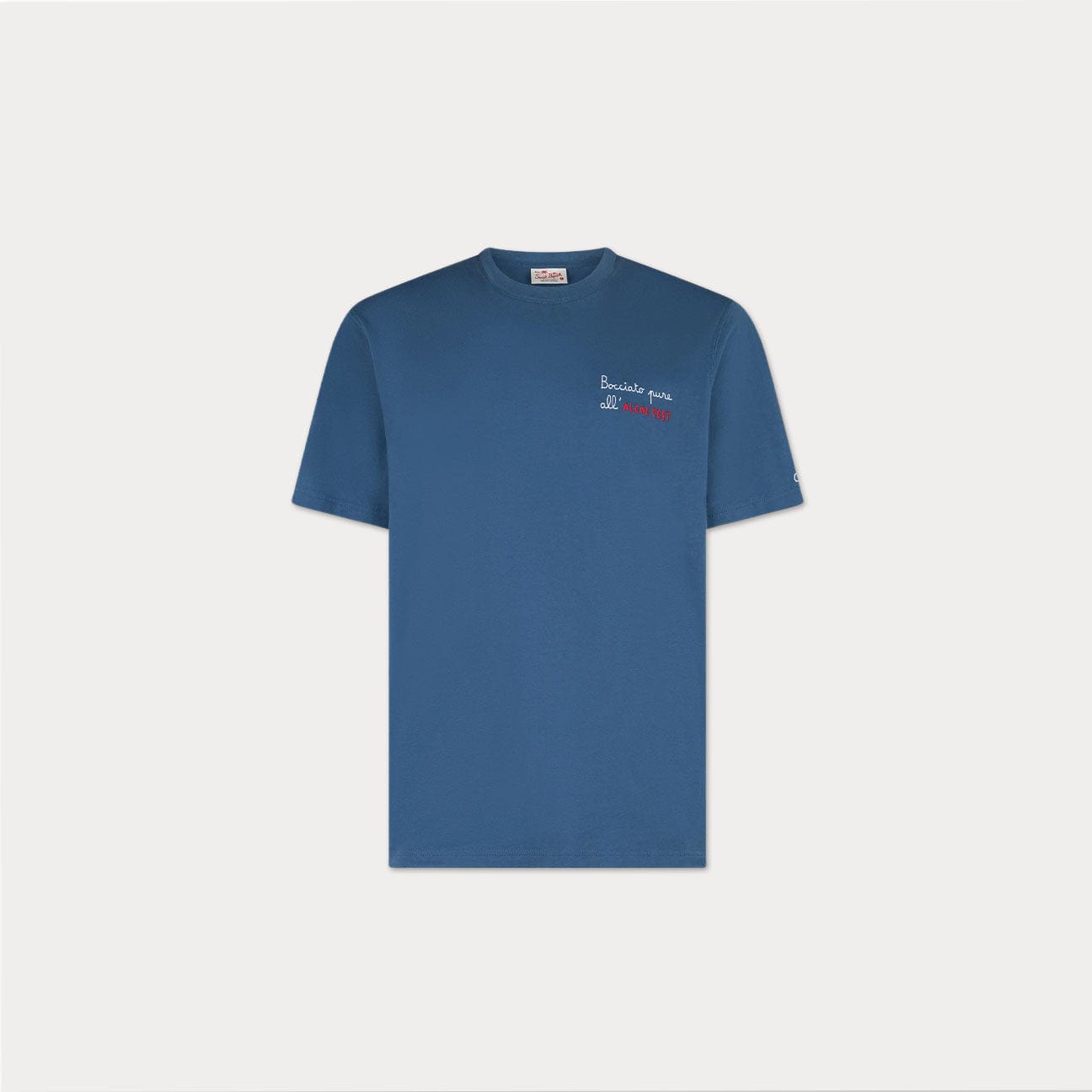 MC2 SAINT BARTH T-Shirt Alcol Test Blue