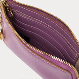 GIANNI CHIARINI Wallets Calf Argy Purple