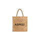 ASPESI Borsa donna Tote Feeling Right in rafia Beige