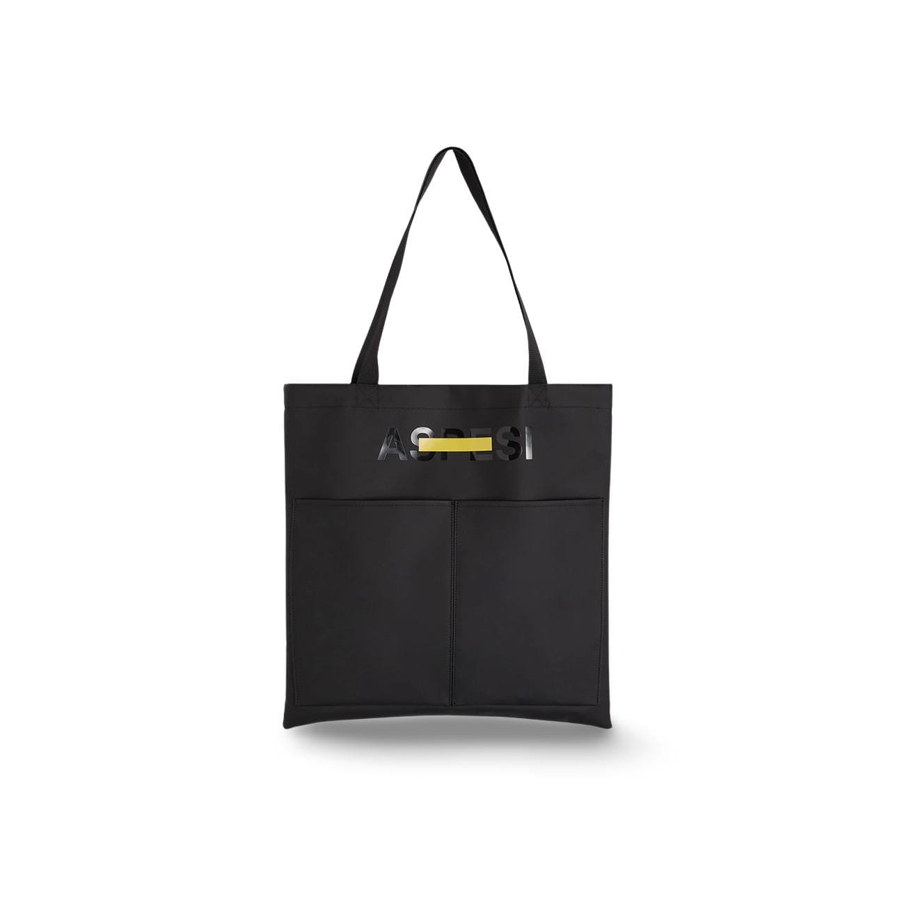 ASPESI Borsa Tote bag in Nylon Tecnico Nero