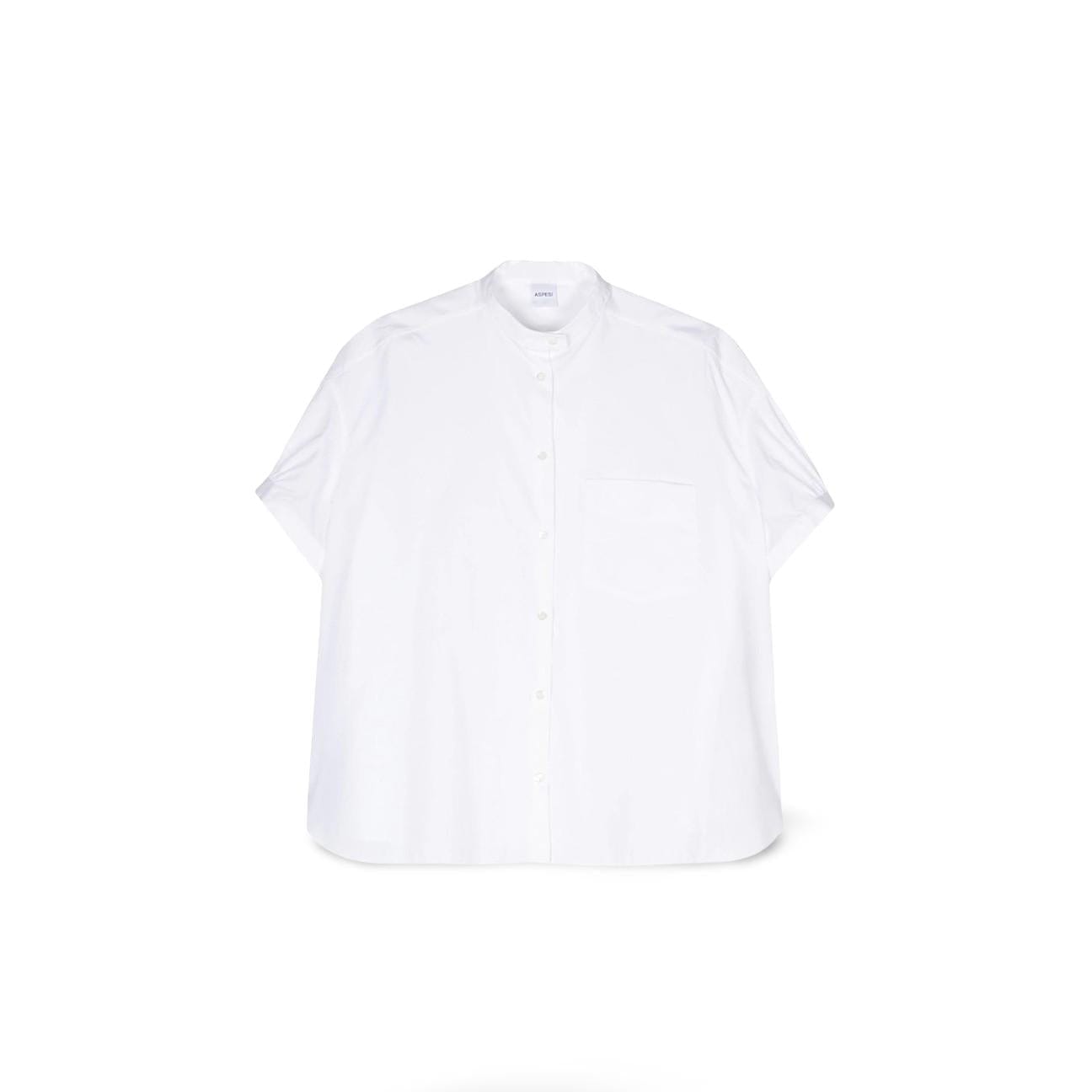 ASPESI Camicia in cotone corena Bianco