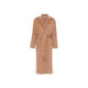 ASPESI Cappotto donna in lana Cammello