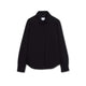 ASPESI Giacca camicia donna Glue in denim Nero