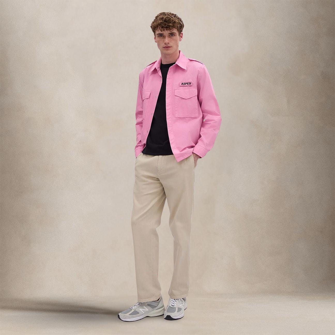 ASPESI Giubbotto uomo Field JKT Rosa