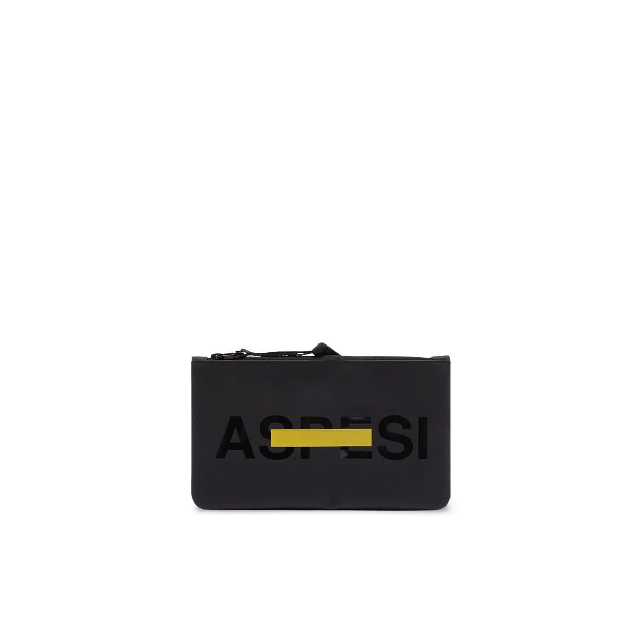 ASPESI Mini Borsa donna in taffetà Nero