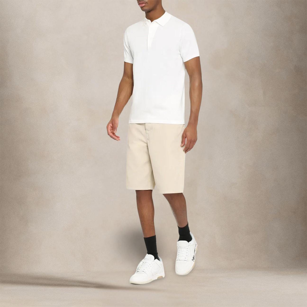 ASPESI Polo uomo in cotone Bianco