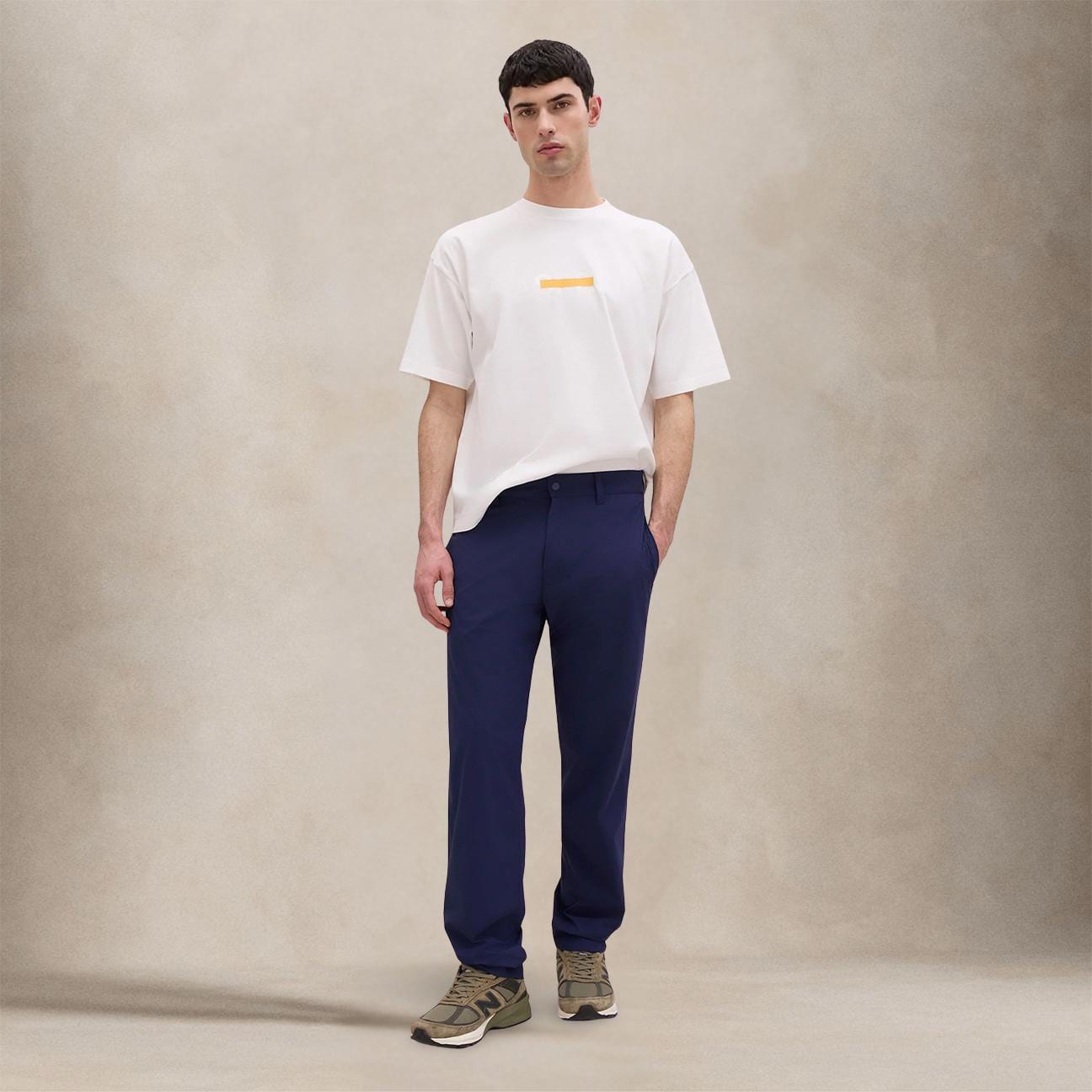 ASPESI T-Shirt uomo in cotone con logo Bianco