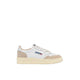 AUTRY Sneackers donna Medalist in pelle e suede Argento