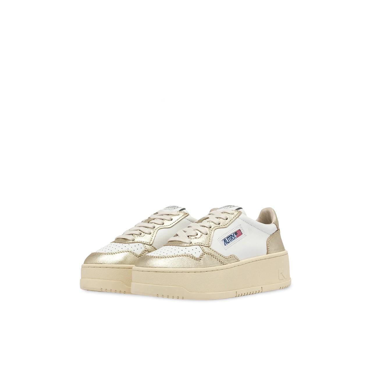 AUTRY Sneakers donna Medalist Platform WB16 Platino