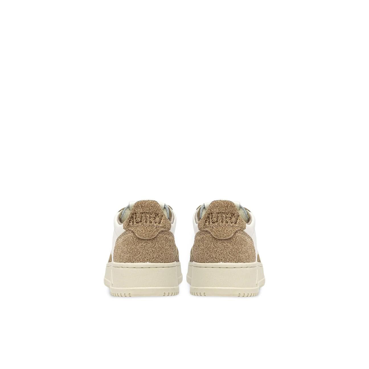 AUTRY Sneakers Medalist Low Marshmallow e Glitter Sand