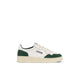 AUTRY Sneakers uomo Medalist Low in pelle e suede Bianco e Bottle