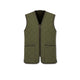 BARBOUR Gilet uomo Polarquilt con zip Olive