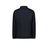 BL'KER Field Jacket uomo in lana Blue