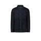 BL'KER Field Jacket uomo in lana Blue
