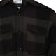 BL'KER Overshirt uomo Denali Wool Check Verde