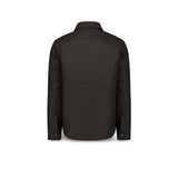 BL'KER Overshirt uomo in lana Marrone