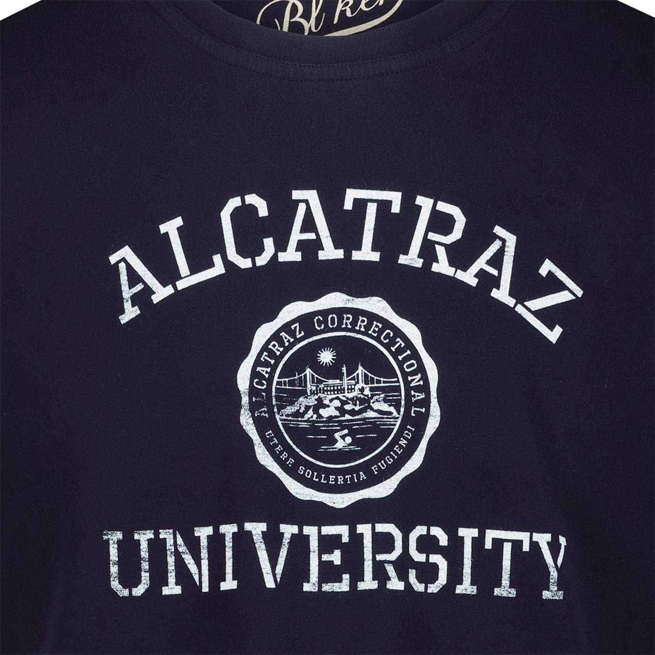 BL'KER T-Shirt da uomo con grafica Blue