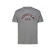 BL'KER T-Shirt uomo con grafica Classius Clay Grey Melange