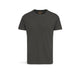 BL'KER T-Shirt uomo in cotone fiammato Nero Lavato