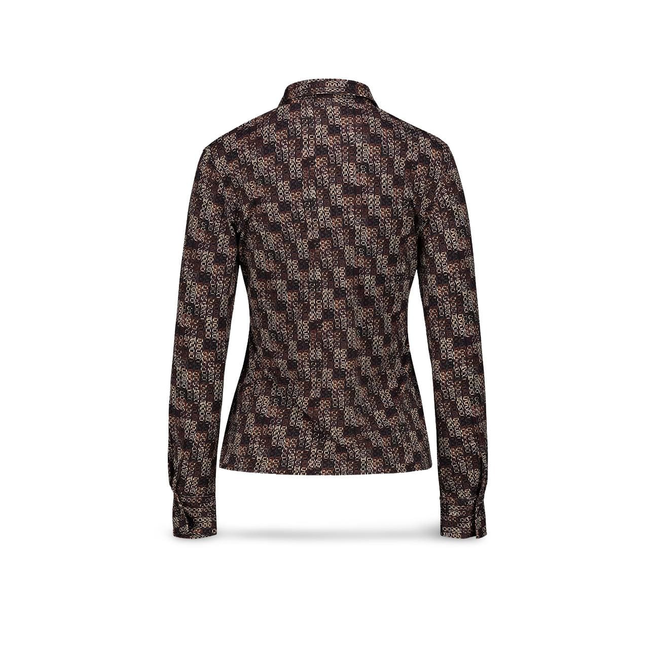 CALIBAN Camicia donna con stampa Marorne