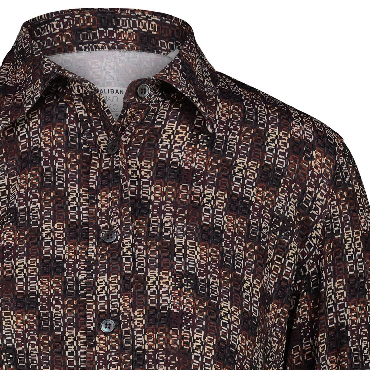 CALIBAN Camicia donna con stampa Marorne