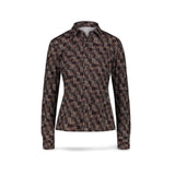 CALIBAN Camicia donna con stampa Marorne