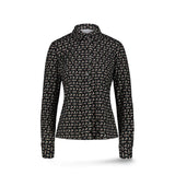 CALIBAN Camicia donna con stampa Verde Grigio
