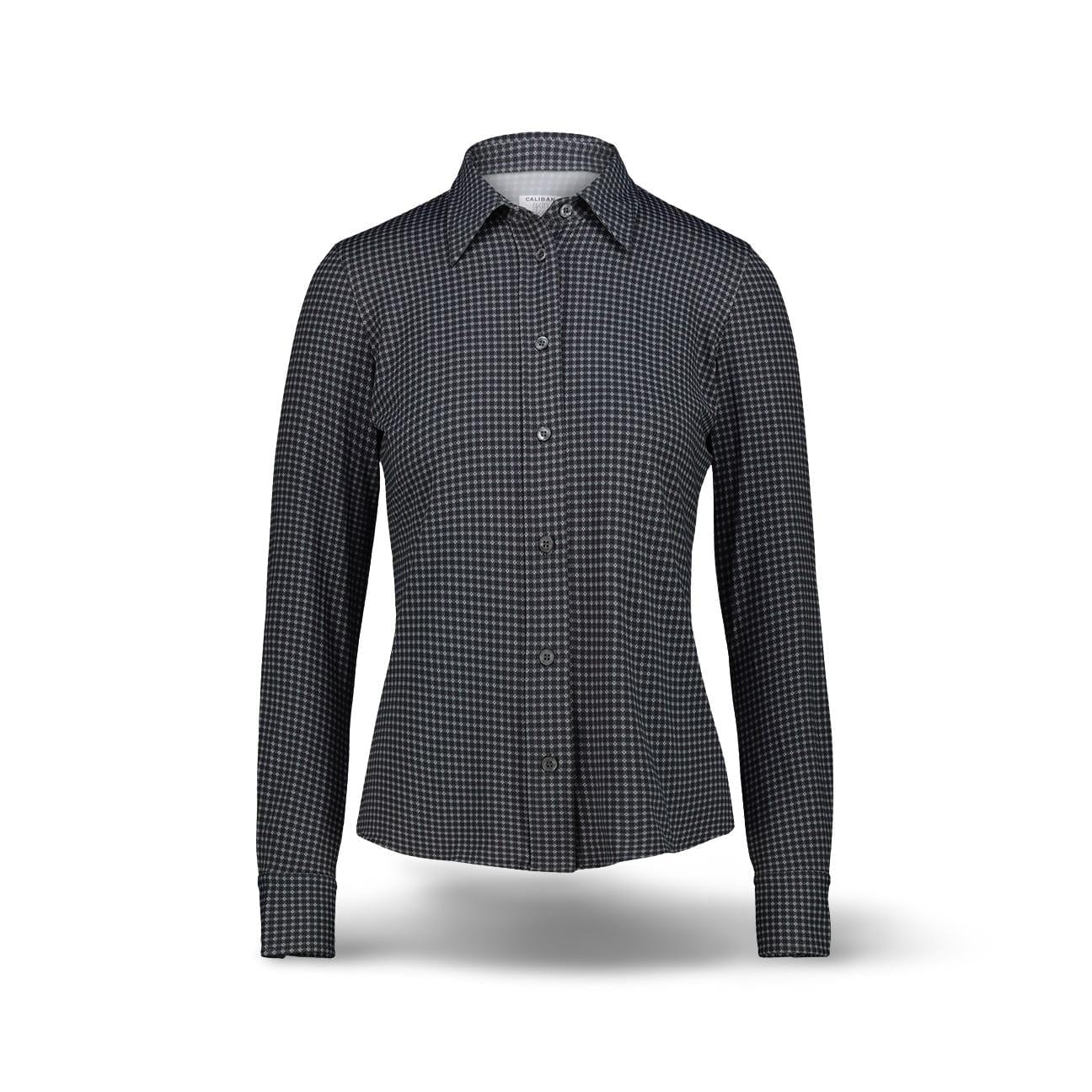 CALIBAN Camicia donna in skin like Grigio Multi