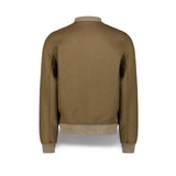 CHESAPEAKE'S Bomber uomo in lana Olive