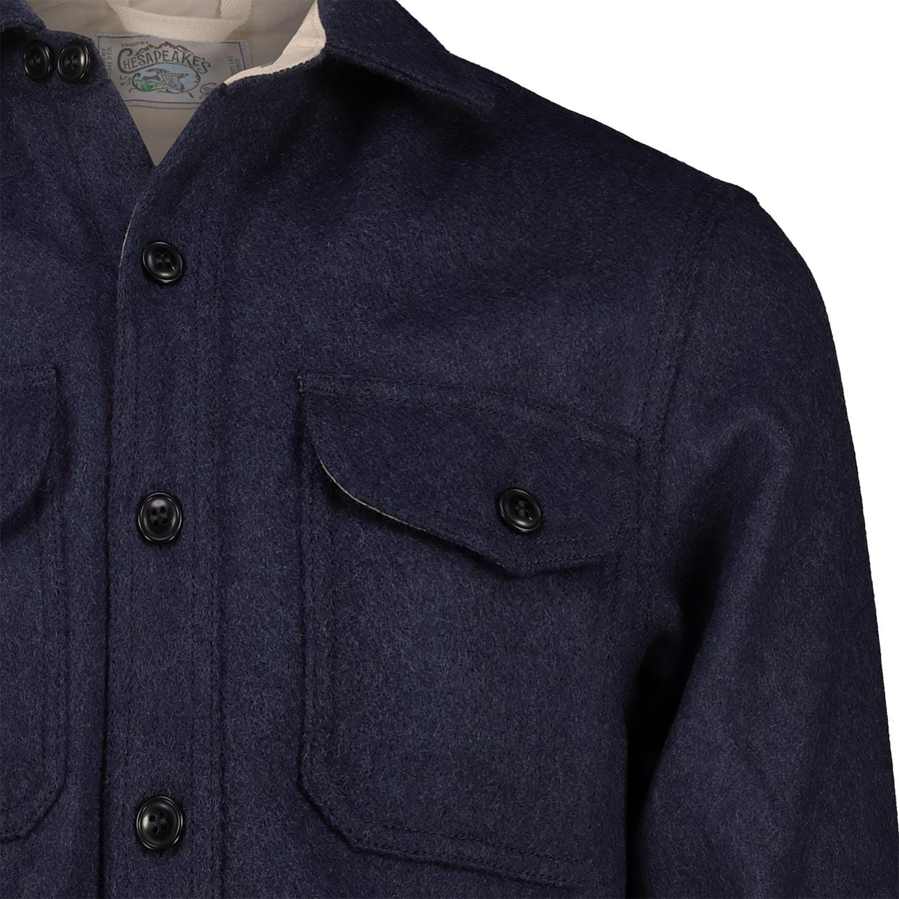 CHESAPEAKE'S Overshirt Jackson da uomo Blue