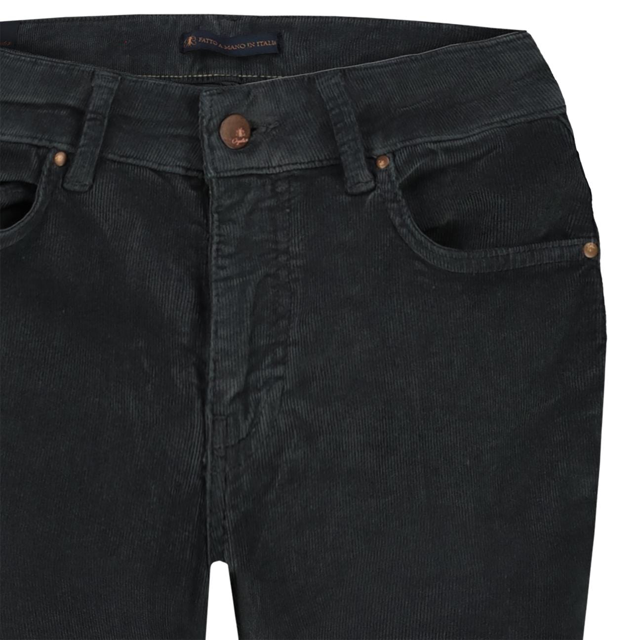 CIGALAS Jeans donna 125 Bell Bottom in velluto Grigio