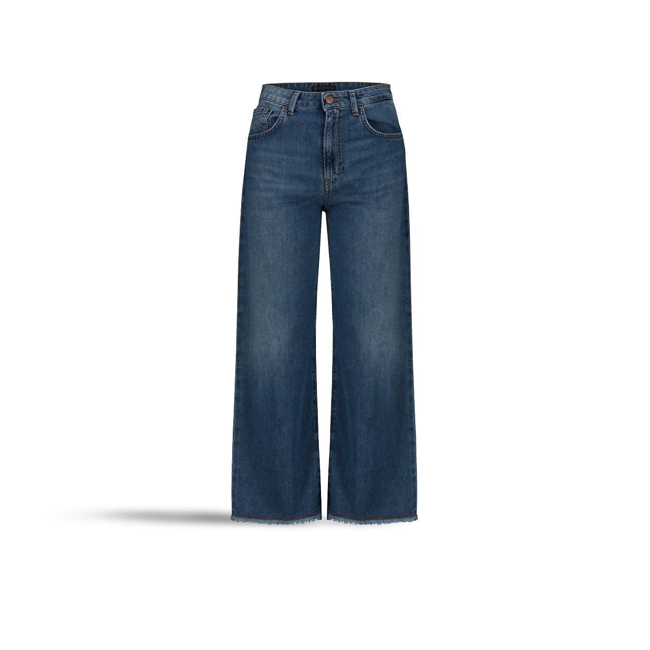CIGALAS Jeans donna 302 B05 Wide Leg Blue