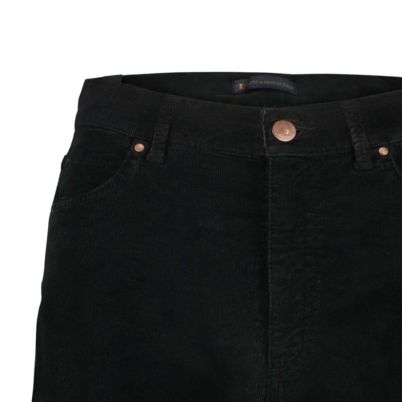 CIGALAS Pantalone 138 in velluto Nero