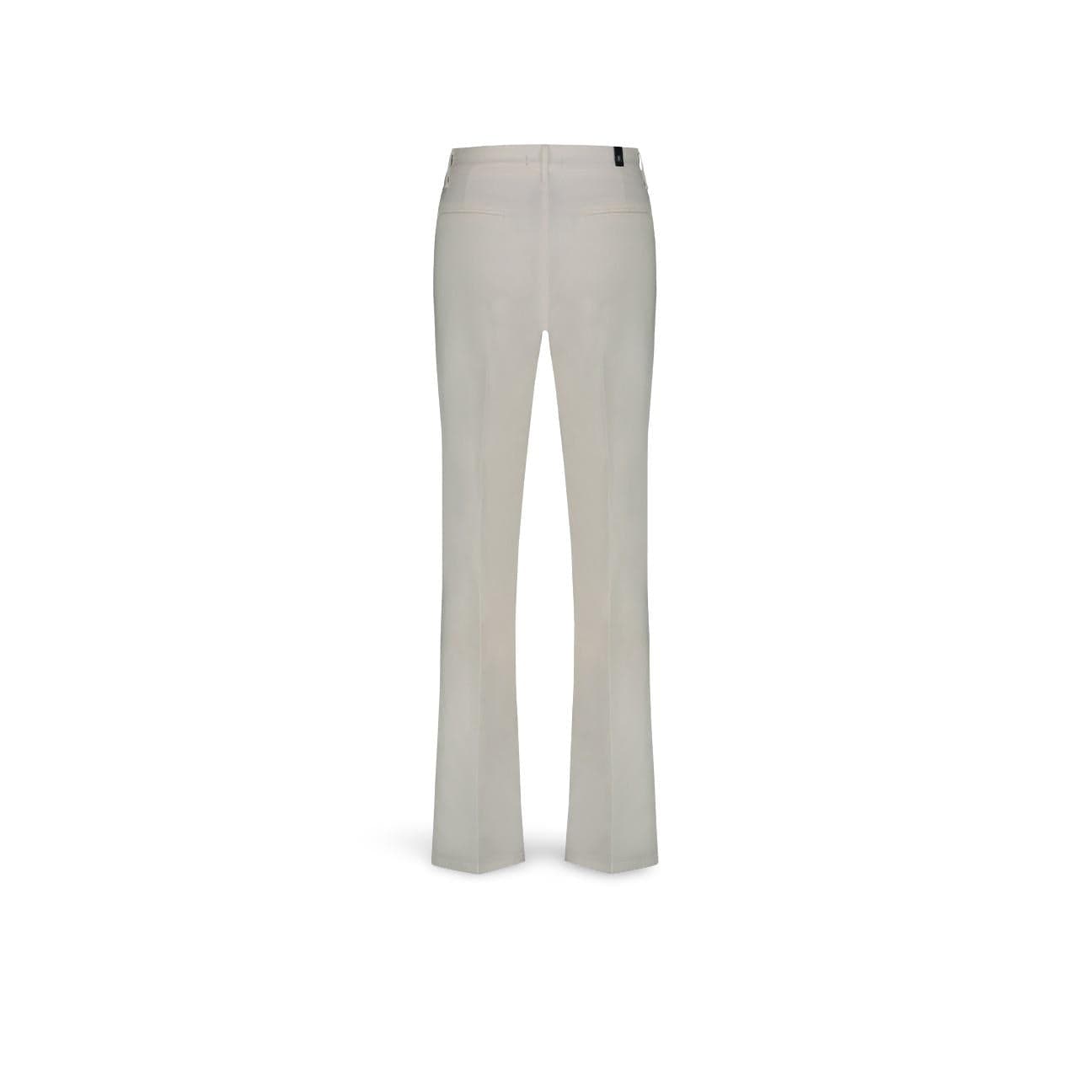 CIGALAS Pantaloni donna 230 Chino Flare Panna
