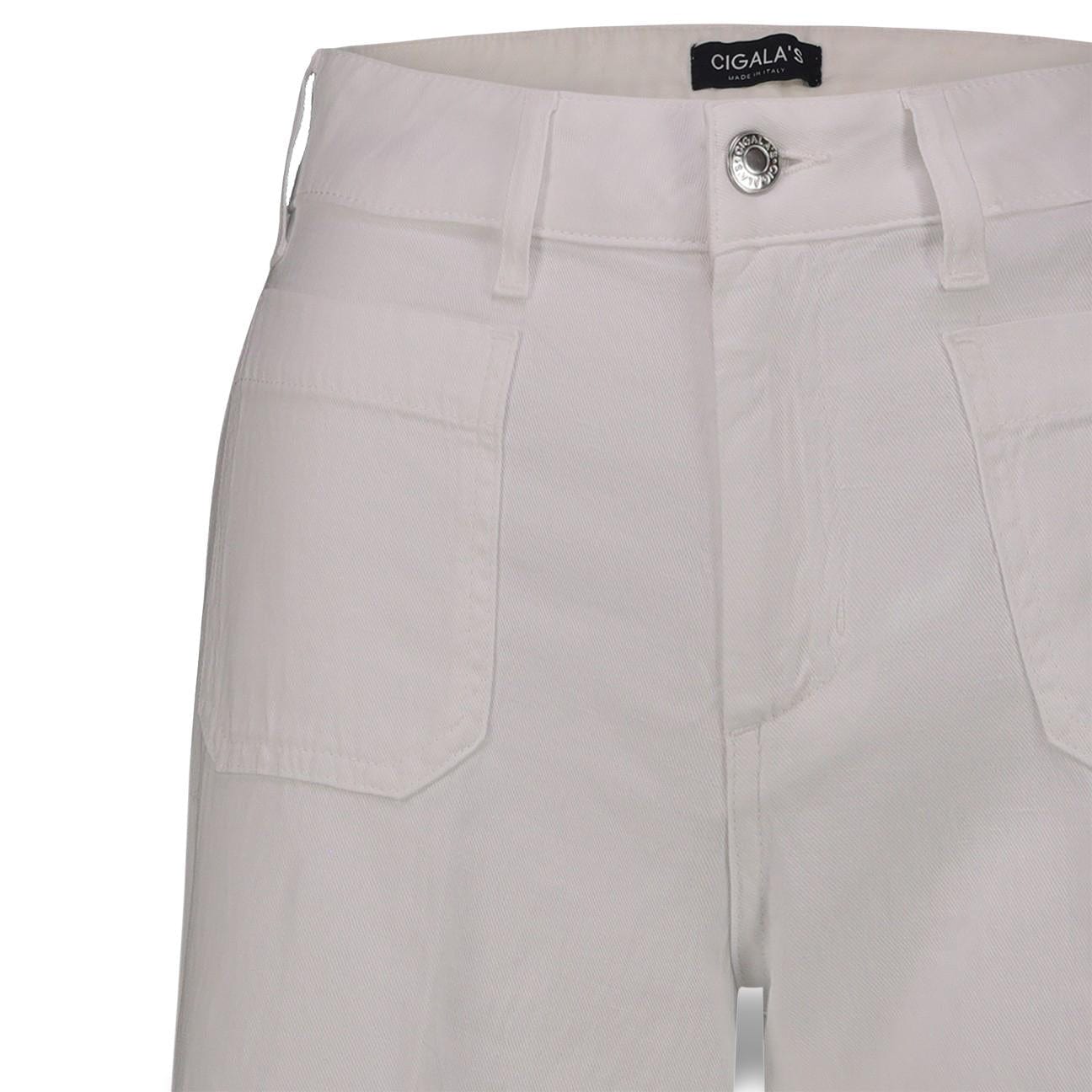CIGALAS Pantaloni donna 237 Bianco