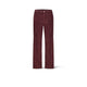 CIGALAS Pantaloni donna 237 in velluto Bordeaux