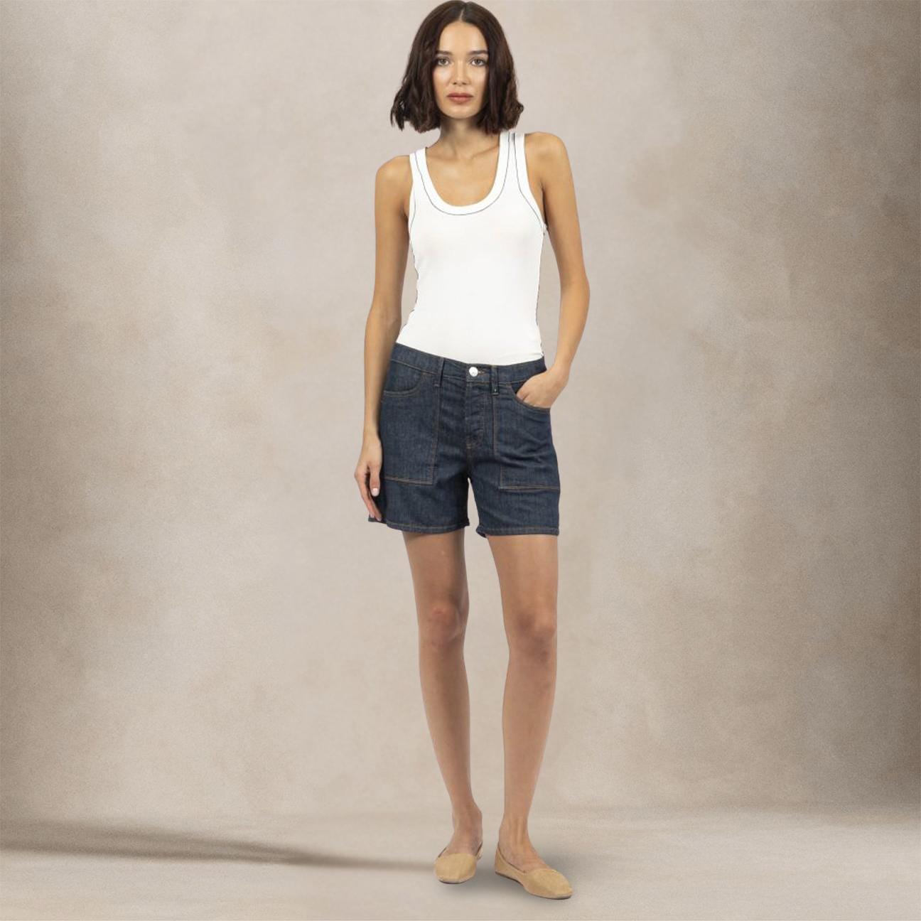 CIGALAS Short donna Short Fatigue 019 DSB36 Denim